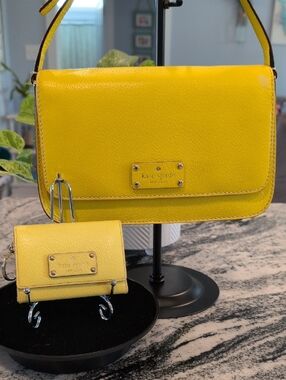 💛kate spade💛 Wellesley Crossbody Bag & Wallet W/Polka Dot Lining